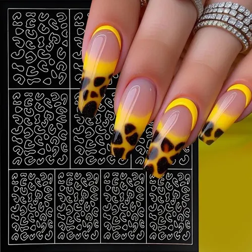 Plantillas Para Uñas, Vinilos Y Stickers Para Nail Art