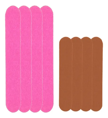 Set X 8 Limas Ultra Fina Para Manicuria Press On