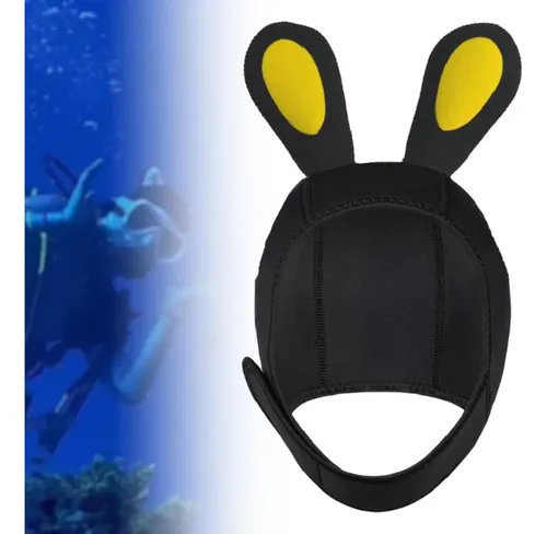 Gorro De Neopreno Para Buceo 3mm, Gorro De Natación Gratis S