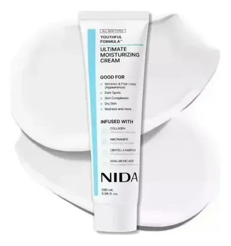 2 Unidades Nida Crema Hidratante Antiedad 100ml