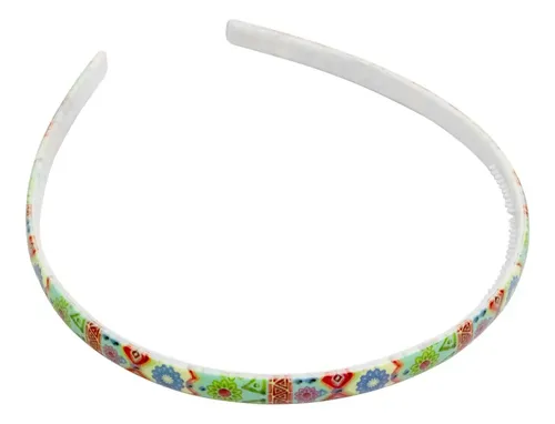 Vinchas Pelo Varios Diseños 6 Colores De 8mm Bag X 72 U