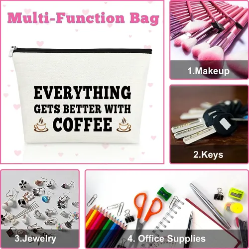 Mxrymvu Coworker Regalos Para Mujeres Bolsa De Maquillaje Co