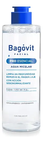 Bagovit Facial Pro Esencial Agua Micelar Desmaquillante X400