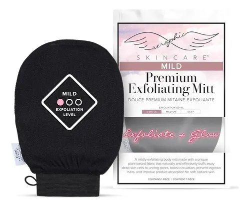 Guante Exfoliante Premium Con Viscosa Seraphic Skincare