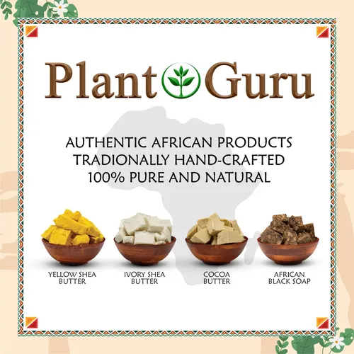 Manteca De Karité Plant Guru Raw African 946 Ml/0,9 Kg, Colo