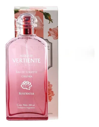 Vertiente Rosewater Eau de Parfum Floral 200ml Mujeres