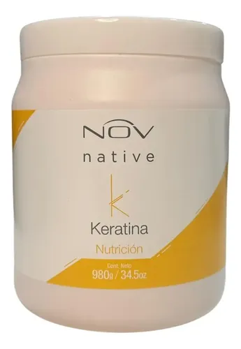 Kit Mascaras Capilares Nov Keratina + Lino Nutrición 980gr