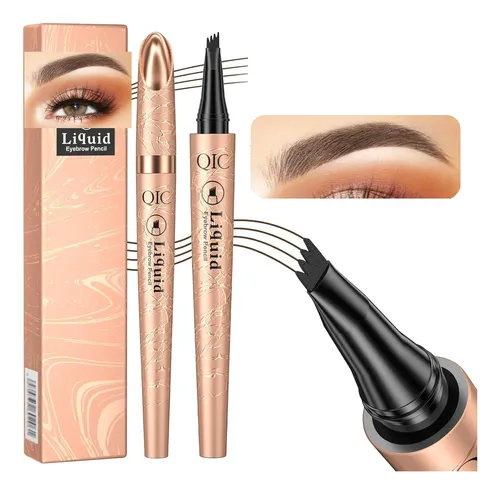 Delineador De Cejas Preciso Impermeable Marrón Oscuro