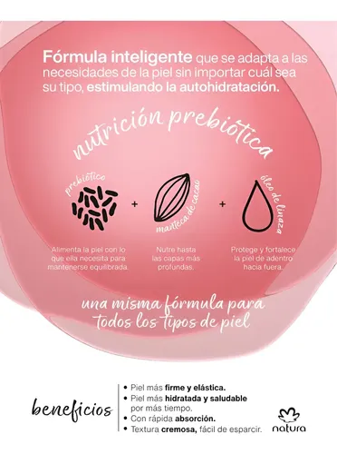 Natura Tododía Crema Corporal Frutas Rojas 400ml