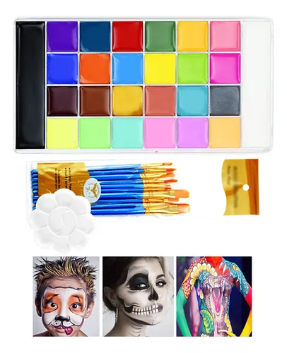 Kit De Paleta De Maquillaje For Rostro Y Cuerpo De 26 Color