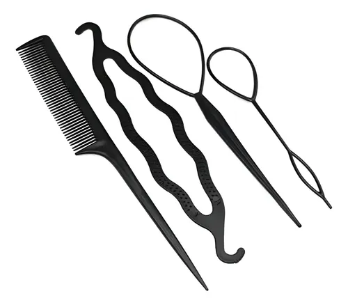 Set Para Peinados X4: 2 Topsy, 1 Hair Twist Y 1 Peine !