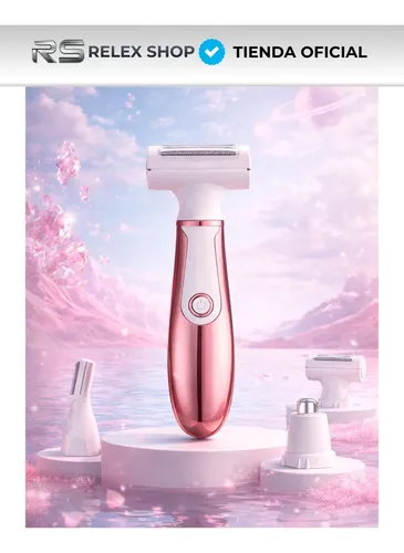 Afeitadora/depiladora 4 En 1 Usb Cuerpo Y Rostro Mujer