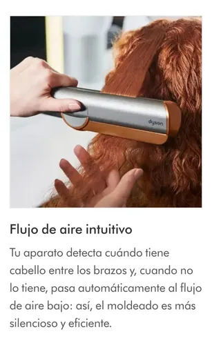 Dyson Planchita Airstrait De Pelo Seco Humedo !! Color Plateado