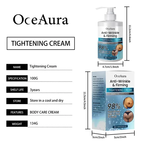 Crema Corporal Hidratante Oceaura Para Hidratación Y Líneas