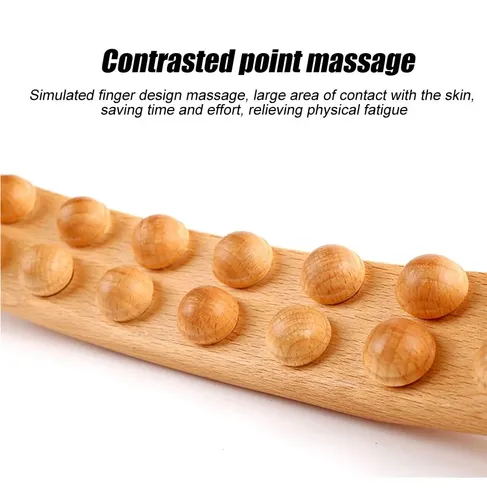 Kit De 8/20/31 Cuentas Gua Sha Bastón De Masaje Portátil