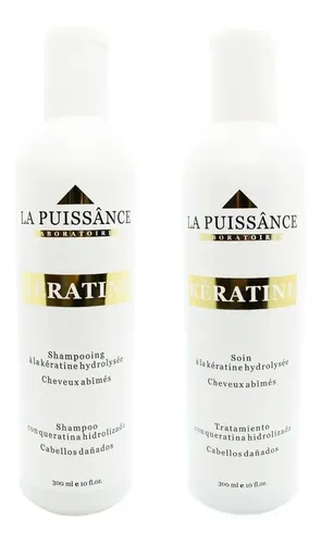 La Puissance Keratina Shampoo Acondicionador Antifrizz Local