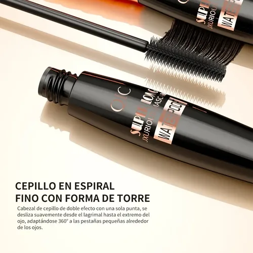 Set De Delineador De Ojos, Rímel Y Lápiz De Cejas Qic Hellok