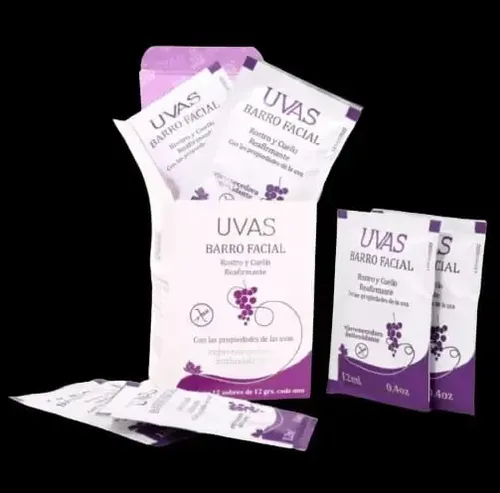 Barro Facial Uvas Cosmeticos 144ml Antiarrugas Sin Tacc Mixta