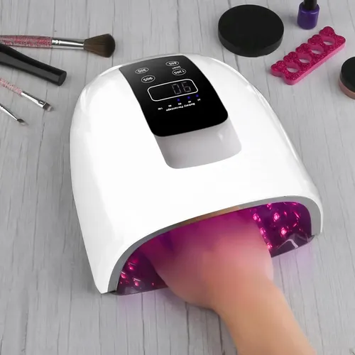 Lámpara De Uñas Uv Led Inalámbrica Linssy 90w Con