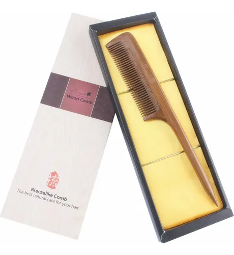 Cepillo Peinado De Madera De Sándalo Breezelike Wc11018
