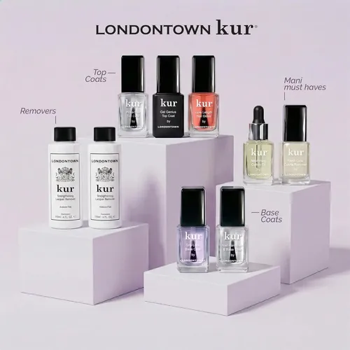 Removedor De Esmalte Sin Acetona Londontown  Pack 2