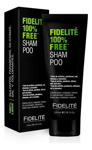 Fidelite Shampoo Free Sin Sulfato Parabeno Sal Silicona 230
