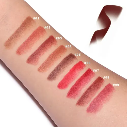 Set De Delineadores Y Labiales Mate Mooglamor 9 Colores