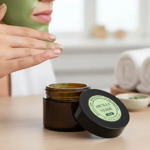 Mascarilla Detox Arcilla Verde 40g Vegana Natural