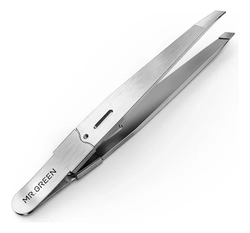 Pinza Profesional Acero Inoxidable Para Cejas Y Vello
