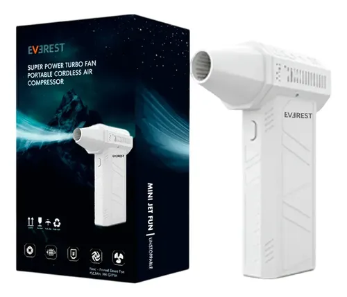 Soplador Portatil Barberia Everest Power Fun