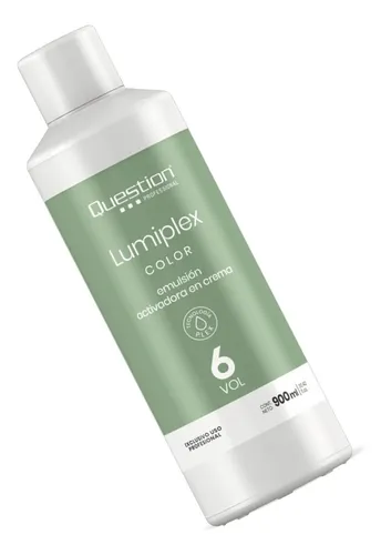 Question Lumiplex Emulsión Activadora En Crema 6 Vol 900ml