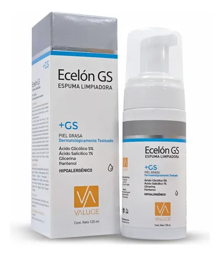 Espuma Limpiadora Facial Ecelon Gs Piel Grasa Mixta 125ml