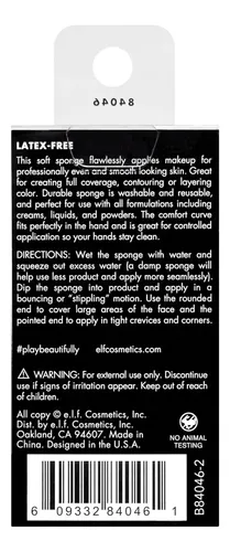 Blender Sponge E.l.f. 84046 Cosmetics Aplica Sin Problemas
