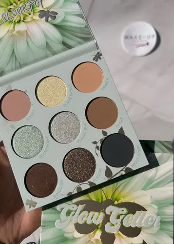 Paleta Sombras 9 Tonos Colourpop Ed Especial 100% Color Glow Getter