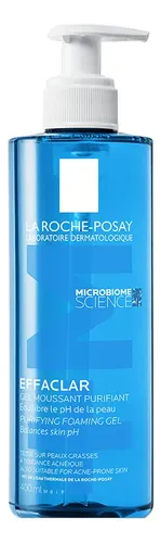 La Roche Posay Effaclar Gel Moussant Limpiador Purificante Pieles Grasas Sensibles 400ml