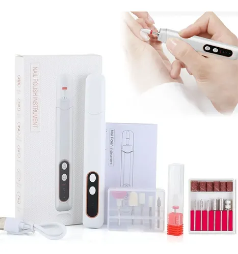 Set Eléctrico De Limas De Uñas Y Limas De Mano, Adecuado Par