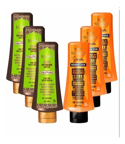 Bellisima 3u Serum Reparador Capilar Kerototal Y 3u De Argan