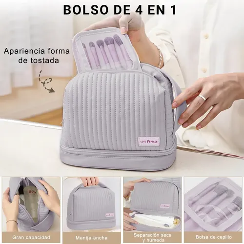 – Cosmetiquera De Viaje Neceser Maquillaje Estuches Zzl