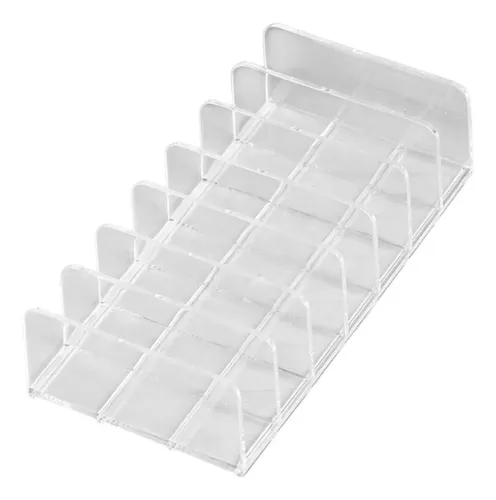 Organizador De Pestañas Acrílico, Compacto, Multifuncional,