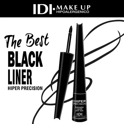 Delineador De Ojos Idi Make Up Liquido Hiper Presicion Mate