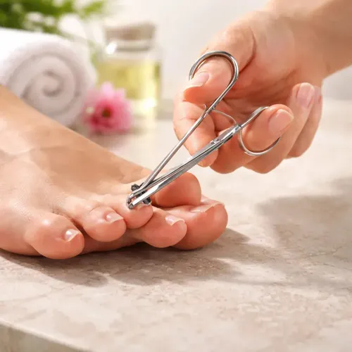 Cortauña Largo Acero Alicate Para Pies Ideal Pedicuria