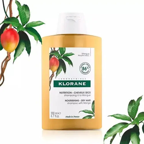 Klorane Shampoo Manteca De Mango Cabello Seco 200ml