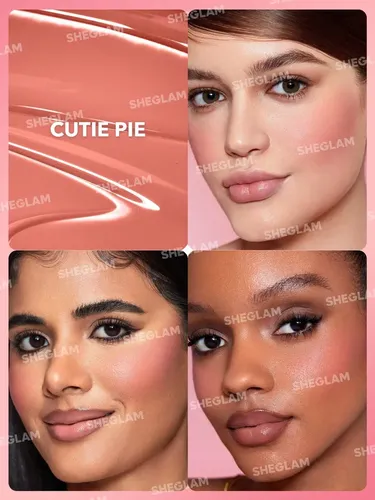Sheglam Color Bloom Rubor Liquid Gel Cream Pigmentation Tono Del Maquillaje Cutie Pie