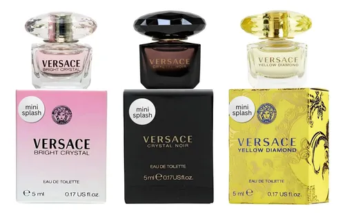 Set De Mini Perfumes Versace Para Mujer – 3 Piezas