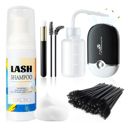 Kit Shampoo Foam De Pestañas Lash Diferentes Modelos