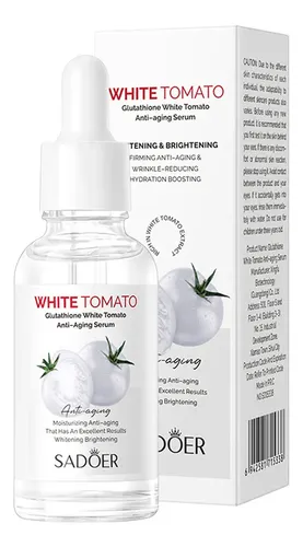 Sérum Facial Sadoer White Tomato Glutatión Antiage