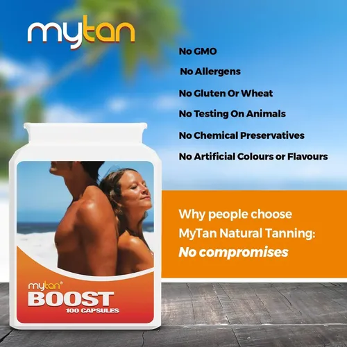 Píldoras Bronceadoras Mytan Ultimate Pack Bronze & Boost, 20