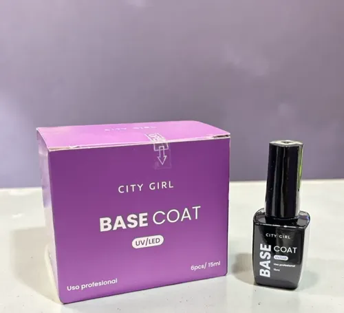 Base Coat Uv/led Para Esmalte Semi City Girl 15 Ml