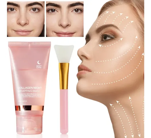 Máscara Facial Nocturna Colágeno 75 Ml Todo Tipo De Piel