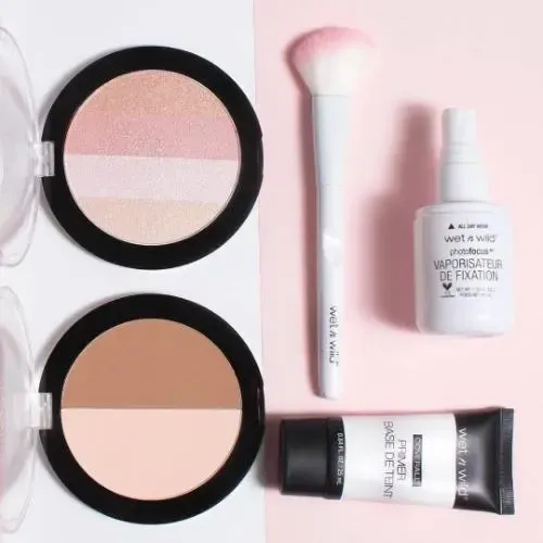 Wet n Wild Paleta de Illuminadores MegaGlo Color Catwalk Pink Illuminating Palette